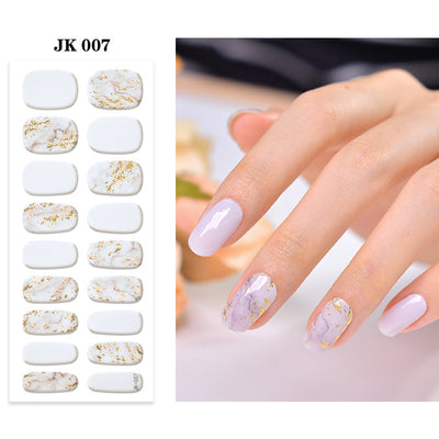 Pegatinas de Uñas UV Gel Semi-curadas Impermeables - Pure Desire Wind Wear - Image 11