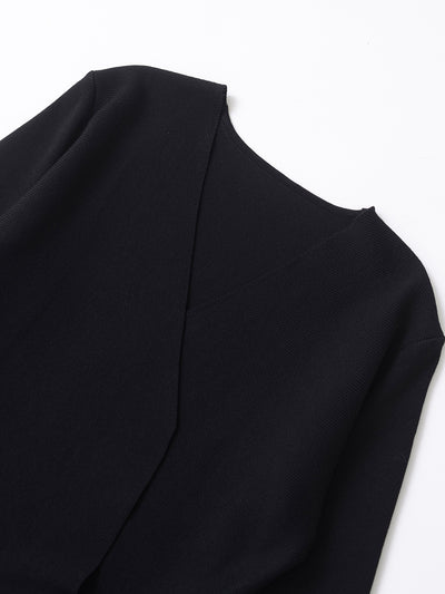 Blusa Tejida Larga con Cinturón para Mujer - Elegancia Moderna - Image 14