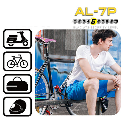 Candado de Cable con Alarma Siren para Bicicleta y Motos - Image 4