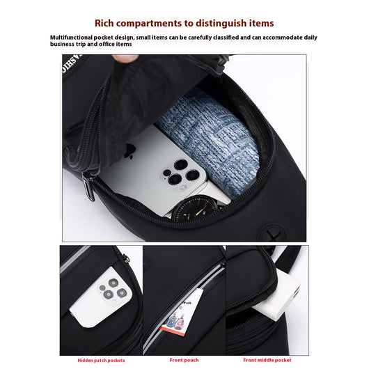Mochila Crossbody Profesional para Ciclismo y Aventura - Image 5