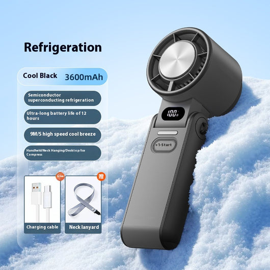 Ventilador Portátil con Compresor de Frío - Compacto y Plegable - Image 10