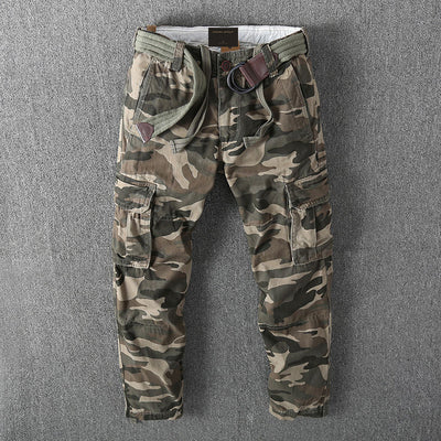 Pantalones Overol Casual para Hombre Estilo Americano