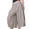 Pantalones Rectos Cropped Estilo Retro Americano