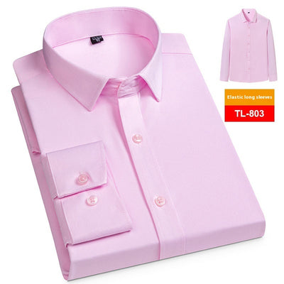 Camisa Casual Ejecutiva Manga Larga Stretch Sin Bolsillos - Image 8