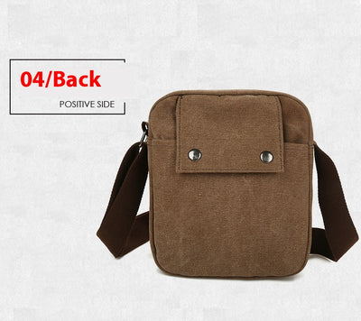 Bolsa Crossbody de Lona Estilo Coreano - Compacta y Versátil - Image 24