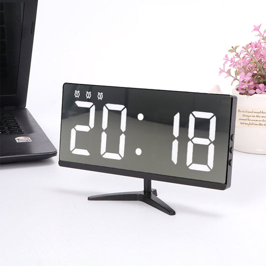 Reloj Despertador de Diseño Moderno sin Bordes