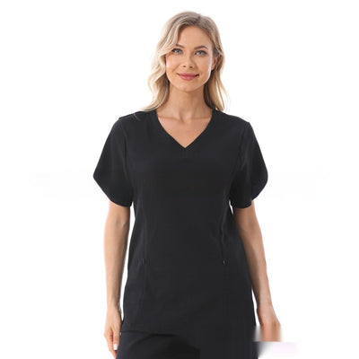 Pijama Materno Corto de Algodón Texturizado para Verano - Image 13