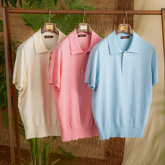 Polo Casual Ejecutivo en Algodón y Lino Transpirable - Image 2