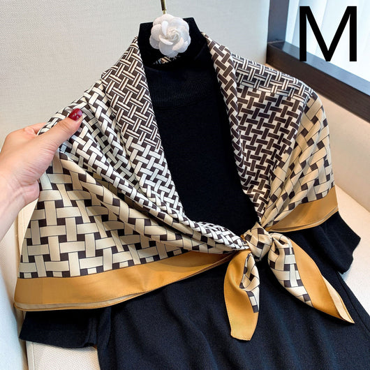 Bufanda Vintage Estampada en Algodón con Detalles Bordados - Image 13