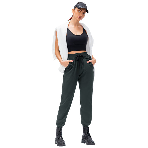 Pantalones de Senderismo y Running con Cordón Ajustable