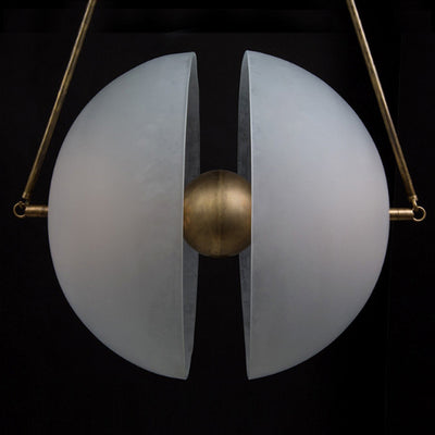 Lámpara de Araña Contemporánea con Cristal para Sala de Exposiciones - Image 4