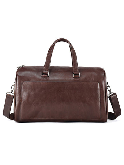 Bolsa de Viaje Retro en Cuero para Hombre - Image 8
