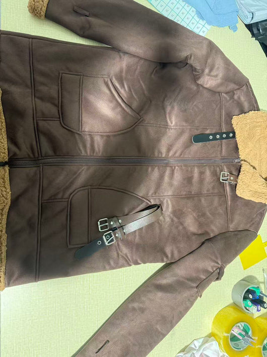 Chaqueta Táctica Militar para Hombre con Cuello de Piel y Forro Polar - Image 17