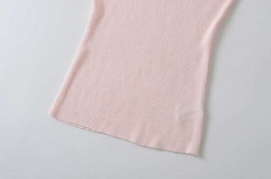 Blusa Ajustada de Lana Estilo Europeo - Cuello Redondo Liso y Elástico - Image 35