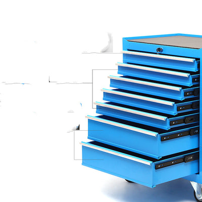 Gabinete Móvil de Herramientas Industrial 7 Cajones - Carrito de Almacenamiento Pesado para Taller - Image 3