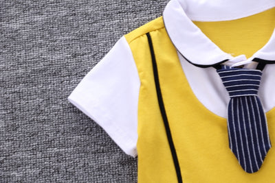 Traje Corto de Verano para Niño Estilo Coreano - Image 9