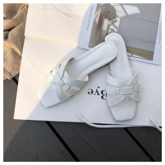 Sandalias Playeras Huecas con Suela Plana y Diseño Casual - Image 10