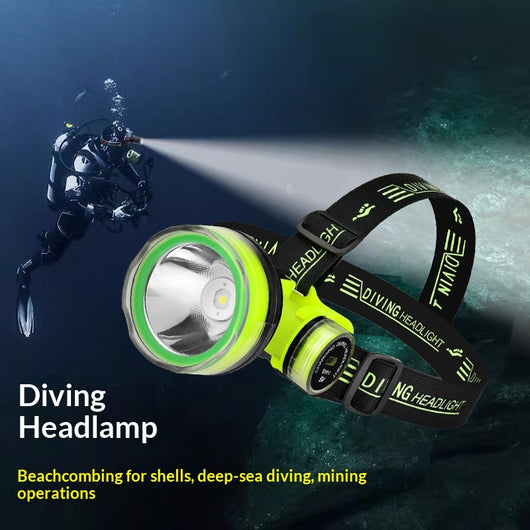 Linterna Frontal de Buceo LED de Alta Potencia con Enfoque Fijo y Batería de Larga Duración - Image 4