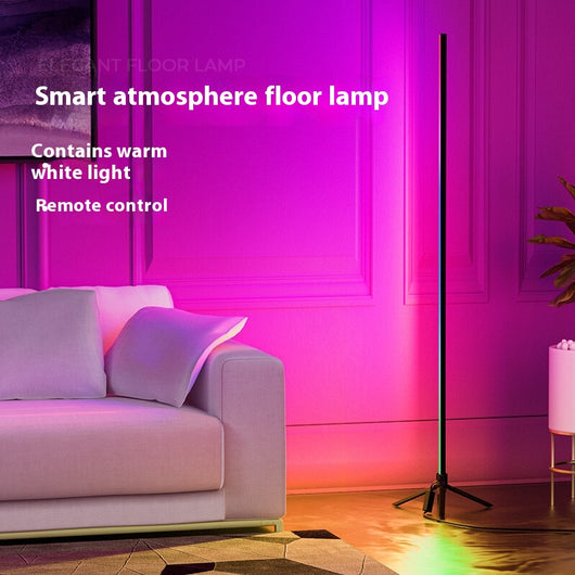 Lámpara LED Inteligente de Rincón con Control por Voz para Sala de Estar - Image 6