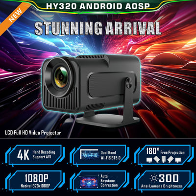 Proyector Inteligente HD Android HY320 1080p Portátil - Image 6