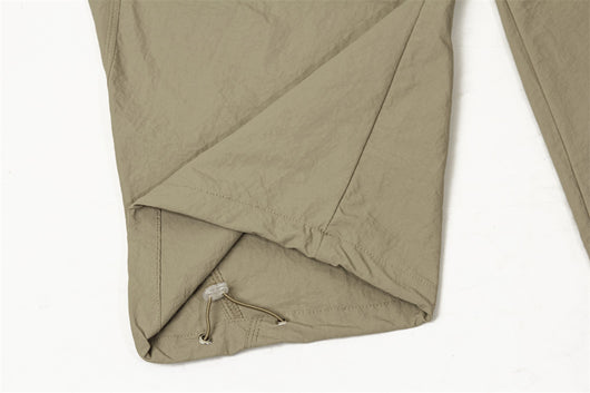 Pantalones Cargo Overol con Cordón Ajustable - Estilo Urbano Holgado para Hombre - Image 22