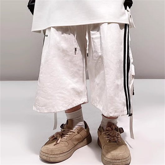 Pantalones Cortos Funcionales Hip-hop Estilo Japonés Tendencia Verano - Image 6
