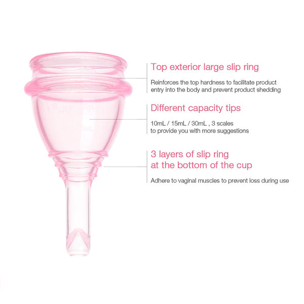 Copa Menstrual de Silicona Premium