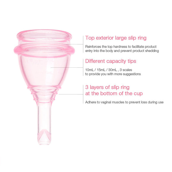 Copa Menstrual de Silicona Premium