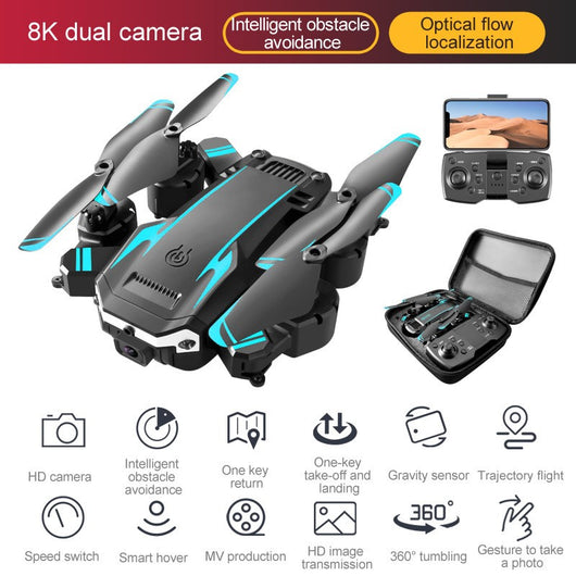 Dron Inteligente 8K con Evasión de Obstáculos y Diseño Plegable - Image 24