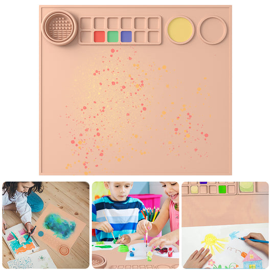 Tapete de Silicona para Pintura Infantil - Arte y Modelado Creativo - Image 9