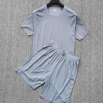 Pijama Transpirable de Verano - Conjunto Cómodo T-shirt y Shorts - Image 4