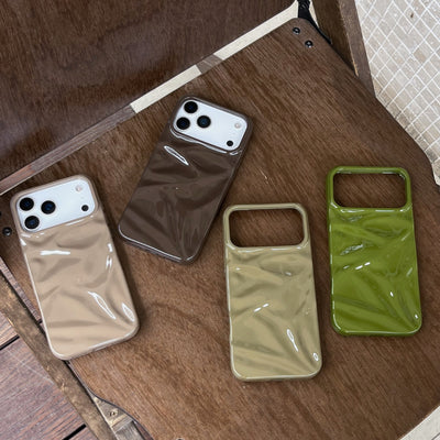 Funda Celular con Patrón Plisado 3D - Colores Otoño Invierno - Image 25