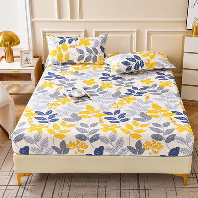 Juego de Sábana Ajustable y Funda de Almohada Estampada en Fibra Sintética - Image 8