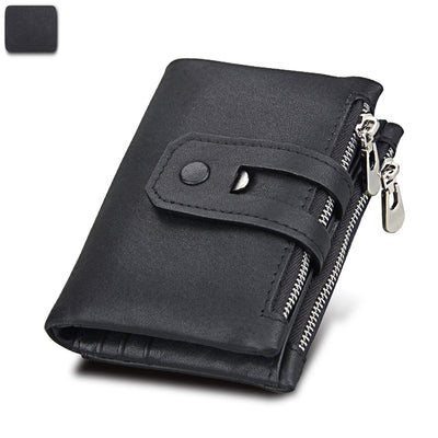 Billetera de Cuero Genuino con Protección RFID y Bloqueo Antirrobo - Image 19