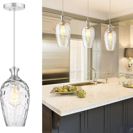 Lámpara Colgante de Cristal para Isla de Cocina - Diseño Moderno Restaurante - Image 2
