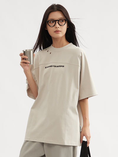 Camiseta Retro Americana Clásica Escote Pequeño Manga Corta - Image 10