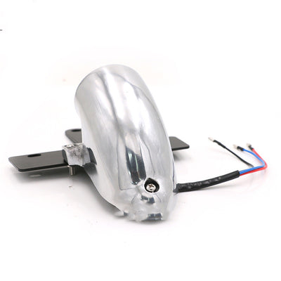Luz Trasera Tipo Lucas de Aleación de Aluminio Pulido con Electroplateado para Motocicleta - Image 2