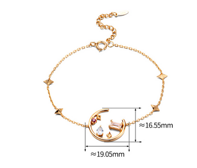 Pulsera Cristal Estrella Cruz Multicolor para Verano - Image 6