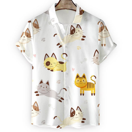 Camisa Masculina Otoñal con Estampado Floral - Image 8