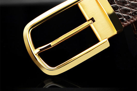 Cinturón Ejecutivo para Hombre con Hebilla de Pasador - Image 8