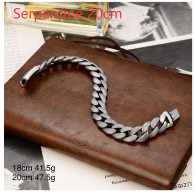 Pulsera de Moda con Patrón de Serpiente Brillante - Image 14