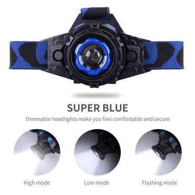 Faro LED Enfocado para Ciclismo y Camping - Luz Potente sin Deslumbramiento - Image 4