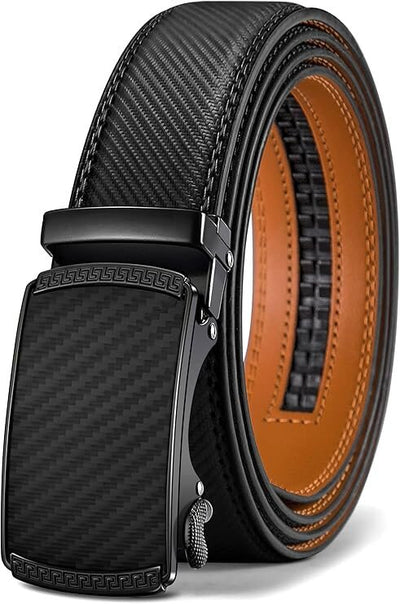 Cinturón de Cuero para Hombre con Hebilla Automática - Image 6