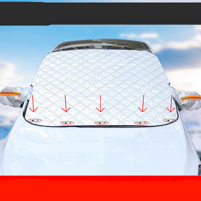 Cubierta Magnética Anticongelante para Parabrisas de Auto en Invierno - Image 3