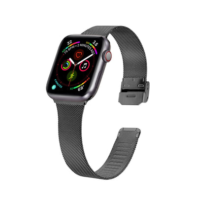 Correa Universal de Acero Inoxidable para iWatch Generación 345 - Image 2