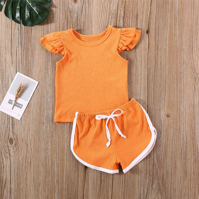 Conjunto Deportivo Dos Piezas: Playera y Shorts con Mangas Voladoras - Image 14