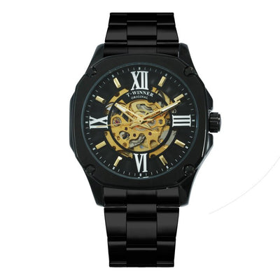 Reloj Mecánico Hueco para Hombre con Diseño Transparente - Image 15