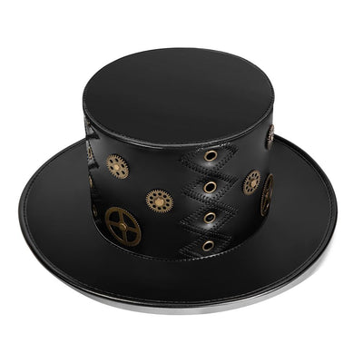 Sombrero Punk de Plataforma con Remaches para Actuaciones en Escena - Image 6