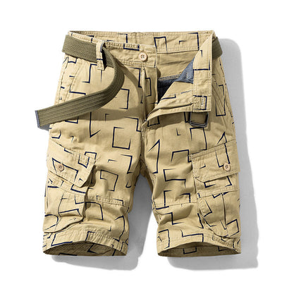 Pantalón Geométrico de Bolsillos Múltiples - Diseño Moderno y Funcional
