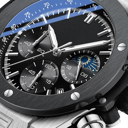 Reloj de Cuarzo para Hombre con Correa de Silicona - Image 9
